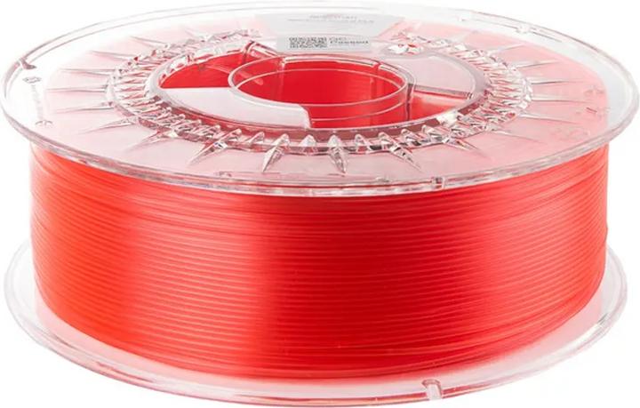 Produktbild Filament PLA Crystal Rasberry Red 1kg 1.75mm (PLA, 1.75 mm, Rot)