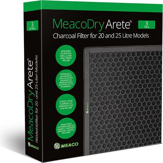 Image du produit Meaco MeacoDry Arete® One Filtre à charbon actif 20L & 25L (3 x)