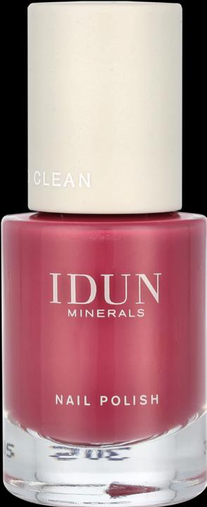 Immagine prodotto IDUN Minerals Nail Polish Rodonit (Bordeaux, Smalto per unghie effetto gel)