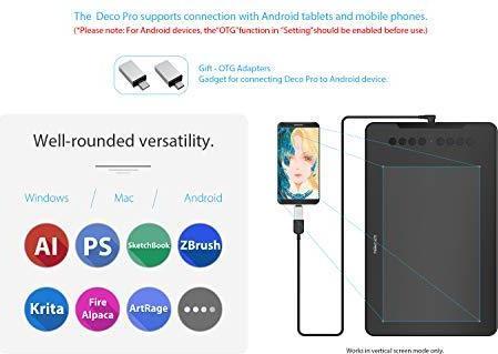 Actual product image XP-Pen Deco 01 V2