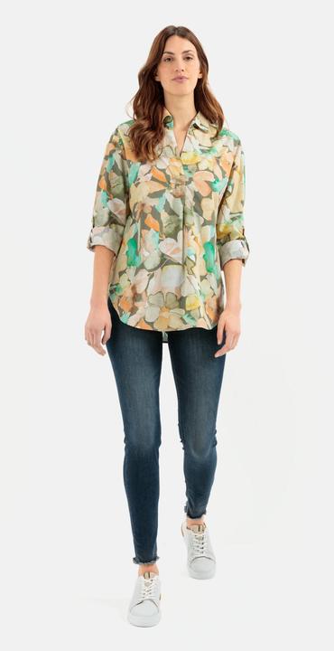 Image du produit Camel Active Blouse à enfiler avec imprimé allover (XS)