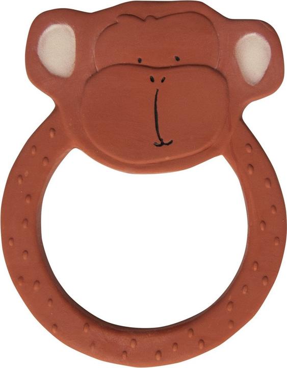 Productafbeelding Trixie Baby Bijtring van natuurlijk rubber, rond Mr. Monkey