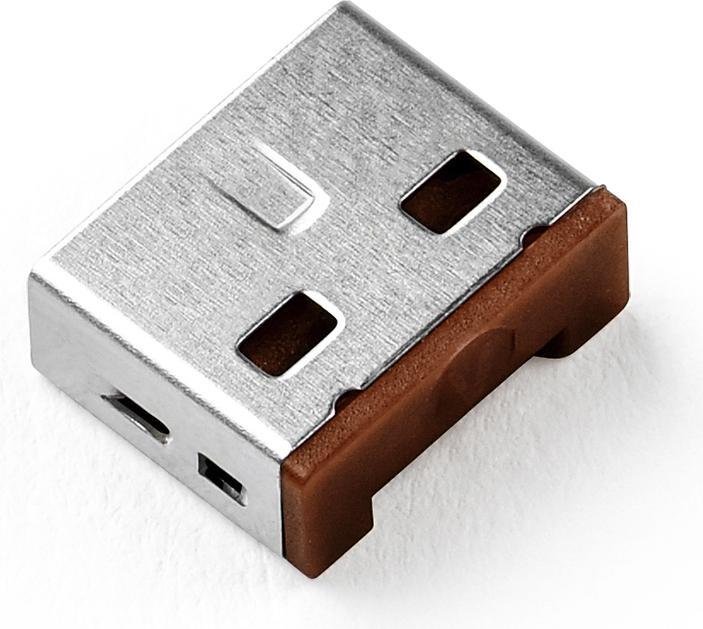 Smart Keeper Basic USB-A Port Blocker brown 100 pcs.