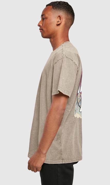 Actual product image Merchcode Random Life Acid Washed Heavy Oversized Tee - 112665 (XXL)