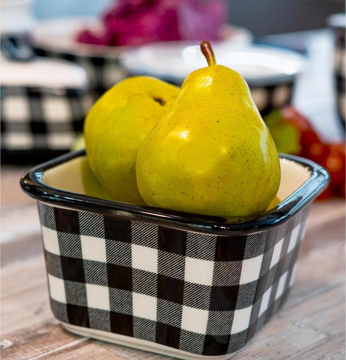 Actual product image neuetischkultur Square bowl 0.8 litre ceramic (14.50 cm, 0.80 l, 1 x)