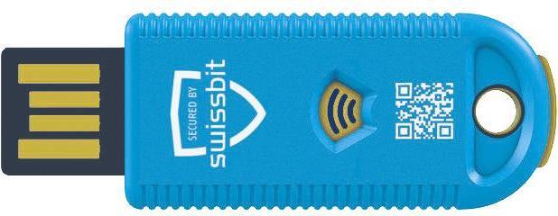 Image du produit Swissbit iShield Key FIDO2 USB/NFC Retail - Systemsicherheitsschlüssel