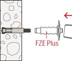 Immagine prodotto Fischer Bullone di ancoraggio Zykon FZA 12x40 M8/15 (25 pz.)