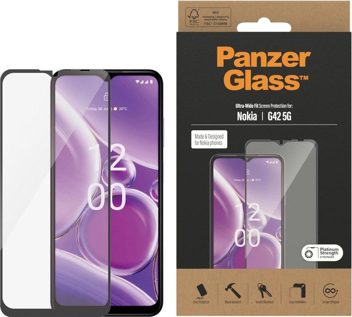 Productafbeelding PanzerGlass Ultrabrede pasvorm (1 Stuk, Nokia G42)
