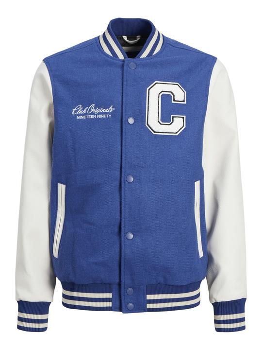 Actual product image Jack & Jones Boys Wool Mix Bomber Jacket (176)