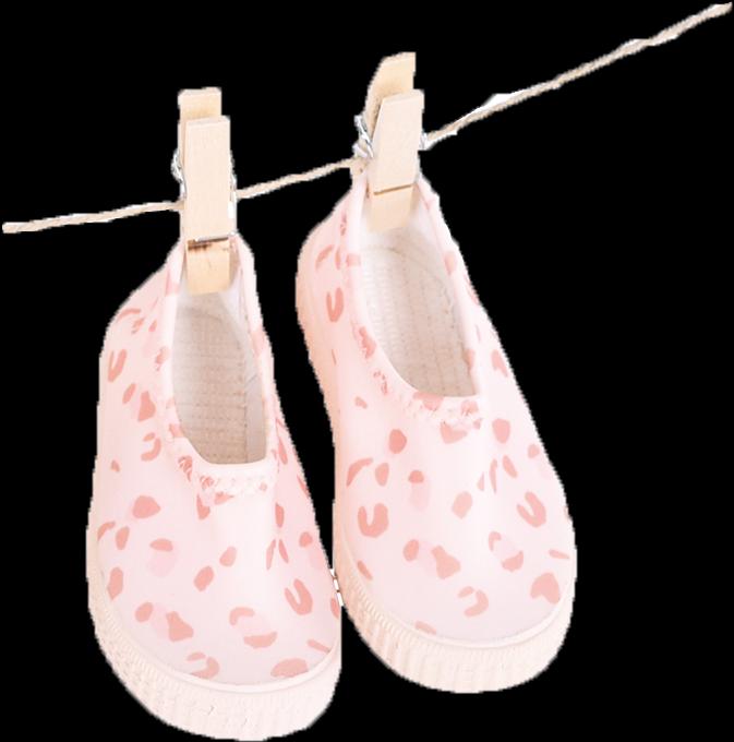 Produktbild Swim Essentials Lycra Badeslippers Old Leopard (26)