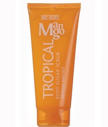 Body Resort Orange cukrowy peeling do ciała z ekstraktem z mango 250g