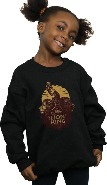Produktbild Disney The Lion King Movie Sunrise Collage Sweatshirt Mädchen (128)