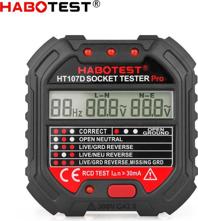 Produktbild Habotest HT107D (CAT II 300V)