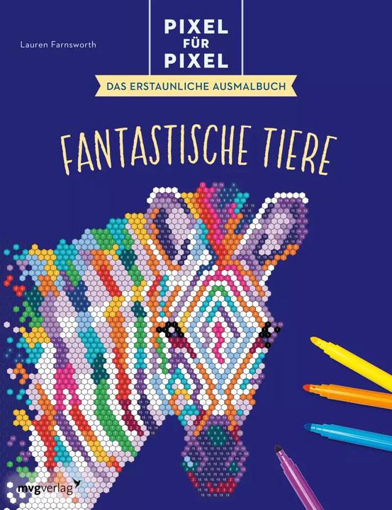 Image du produit Pixel par pixel - L'étonnant livre de coloriage