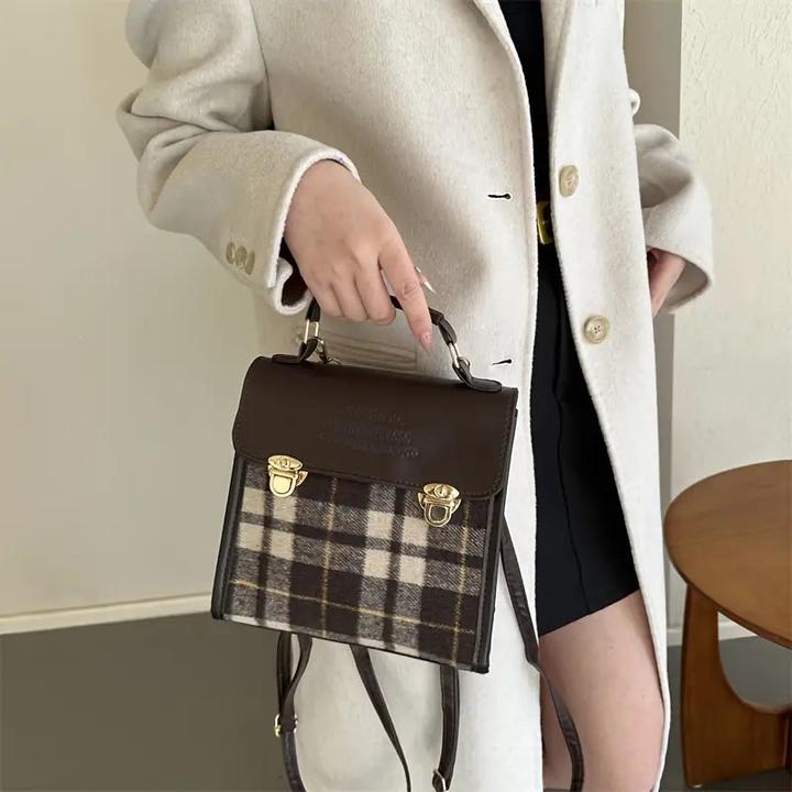 Immagine prodotto Only-Bags.Store Zaino portadocumenti vintage, borsa a tracolla estiva versatile per il tempo libero