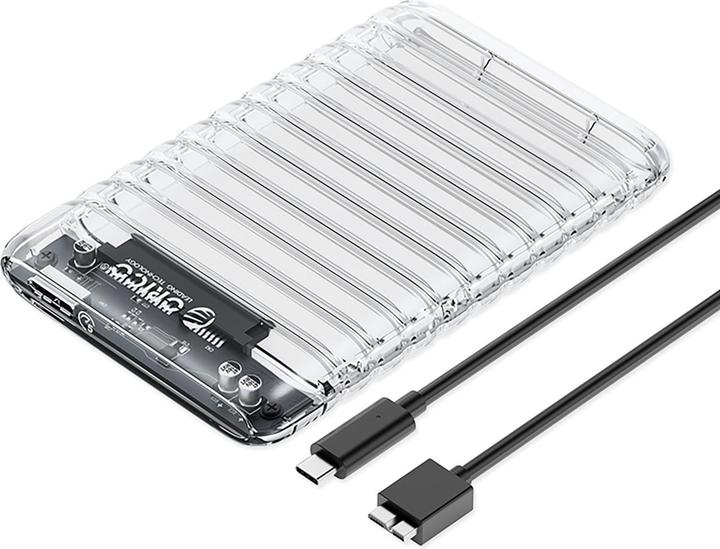 Produktbild Orico 2139U3-V1 2,5" HDD/SSD USB Micro-B 5Gb/s Festplattenlaufwerk - Transparent (2.5")