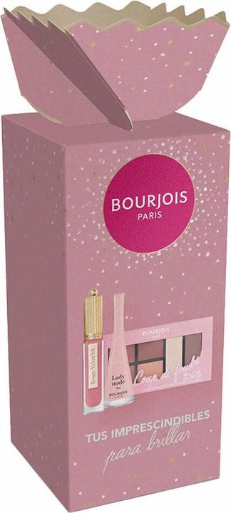 Immagine prodotto Bourjois Velvet Ink 03 1 Seconde Smalto per unghie e Coup De Foudre Palette di ombretti (Rosa)
