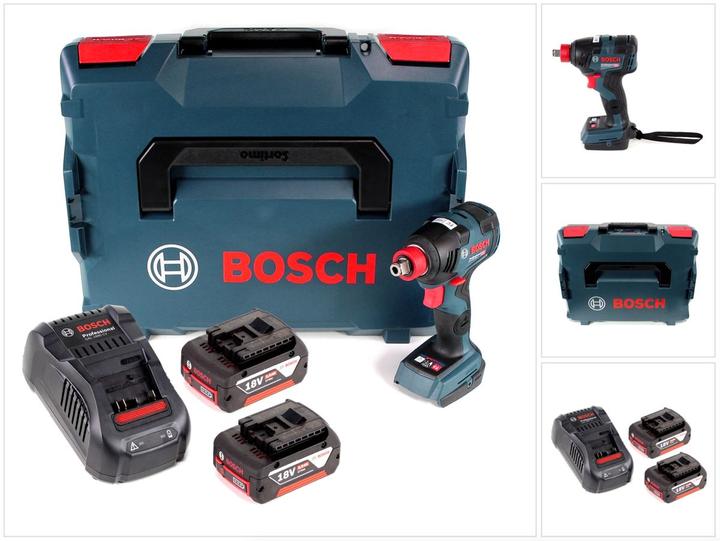 Actual product image Bosch Professional GDX 18V-200 C 2 x ProCORE18V 4.0 Ah (Rechargeable battery operated)