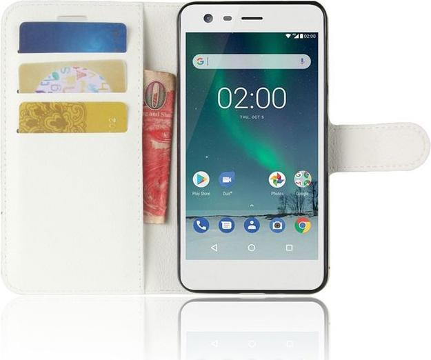 Immagine prodotto MU Classic Copertina in pelle con texture litchi (Nokia 2)
