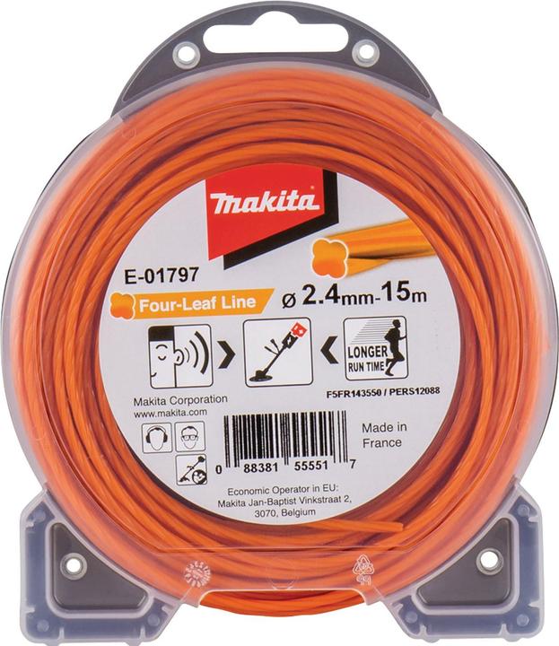 Makita Four Leaf (Rasenmäher, Trimmerfaden + Fadenspule)