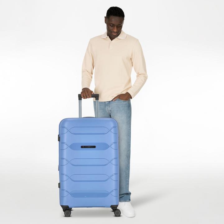 Actual product image Polestream Strz by Asteroid 4 Rollen Trolley L 74 cm mit Dehnfalte (92 l, XL (from 140l))