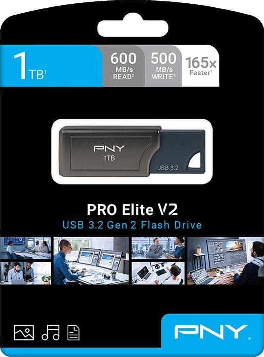 Produktbild PNY Pro Elite V2 (1000 GB, USB-A)