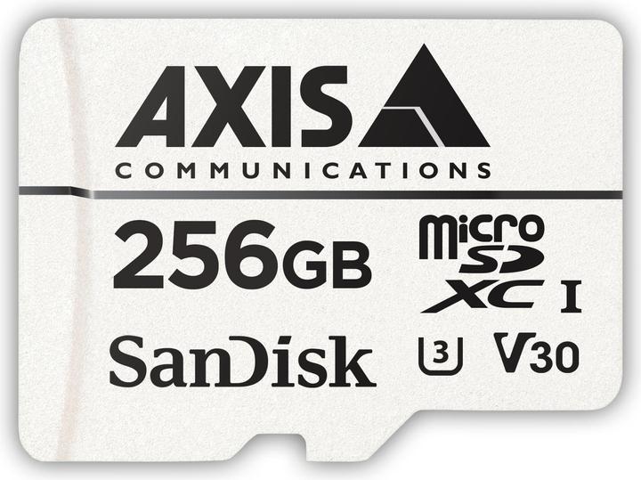 Produktbild Axis Speicherkarte Surveillance 256 GB microSDXC 10 Stück (256 GB, microSDXC, U3, UHS-III)