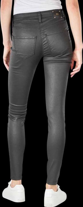 Actual product image MAC Jeans Zip Skinny Jeans Coated Black (W26/L32)