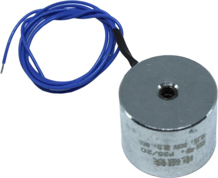 Actual product image Purecrea 5V 1.5W Electromagnet 8Kg holding force