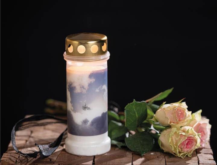 Actual product image Bolsius Grave light 3 days white (1 pcs.)