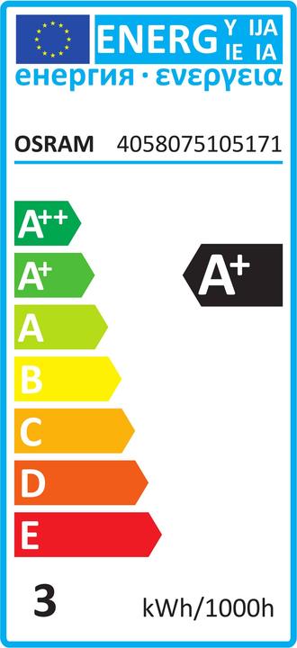 Energie-Label Osram LED (GU4, 2.50 W, 184 lm, 1 x, D)