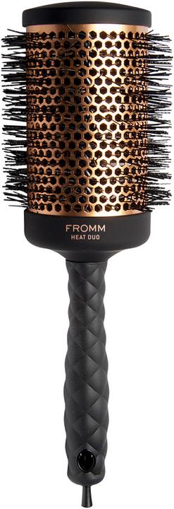 Fromm Duo Copper Rundbürste Schwarz/Gold 63.5 mm Ø