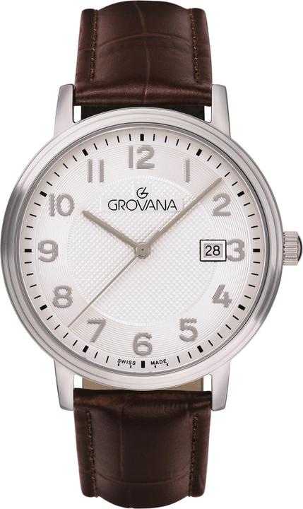 Grovana Kensington Traditional-Kollektion – in der Schweiz hergestellte Quarzuhr (Swiss Made)