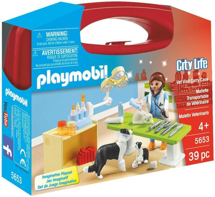 Playmobil Mitnehm-Tierarzt (5653, Playmobil City Life)