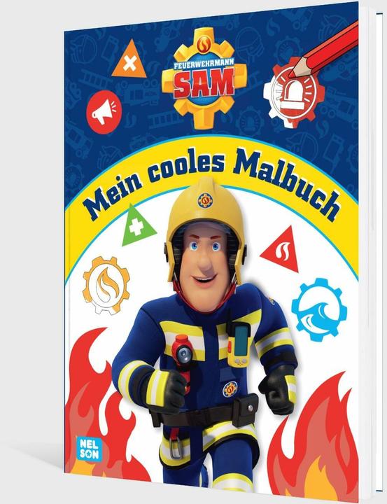 Produktbild Feuerwehrmann Sam: Mein cooles Malbuch