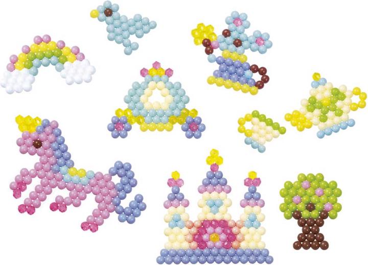 Actual product image Aquabeads Pastel fairy tale world set
