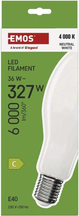 Immagine prodotto Emos Lampada a LED (E40, 36 W, 6000 lm, 1 x, C)