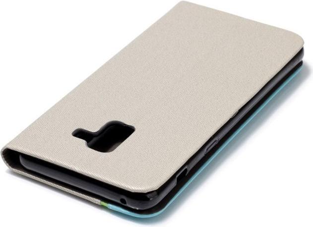 Produktbild MU Classic Leder Hülle mit Kontrastfarben (Samsung Galaxy A8 (2018))