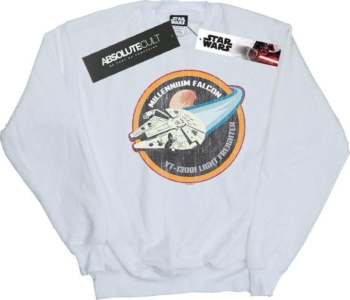 Star Wars Millennium Falcon Badge Sweatshirt (XL)