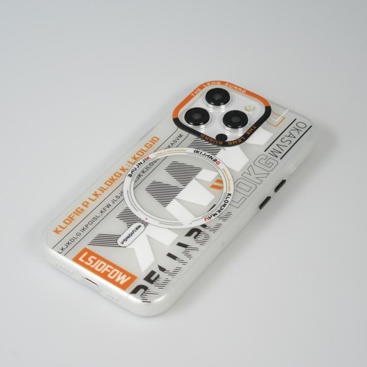 Actual product image PhoneLook Case MWK Cyber Grid silicone with MagSafe (Apple iPhone 15 Pro)