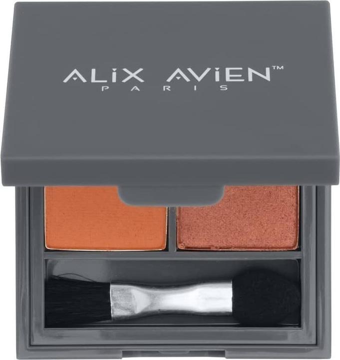 Alix Avien Duo Eyeshadow - Pumpkin Cake & Pearly Cinnamon (Orange)