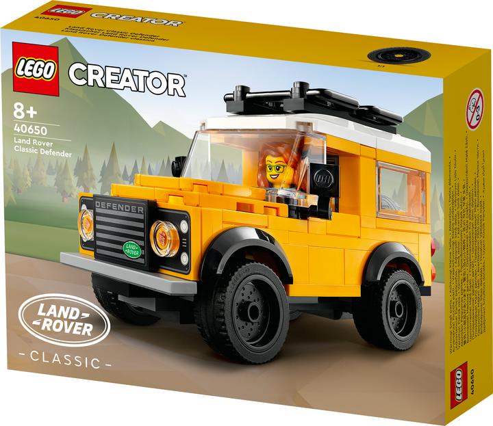 Produktbild LEGO Klassischer Land Rover Defender (40650, LEGO Classic, LEGO Seltene Sets)