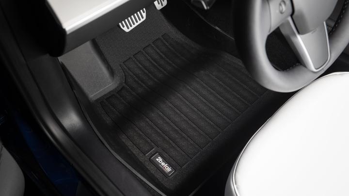 Produktbild 2befair Premium Gummimatten Gesamtset für das Tesla Model 3 (1 Set à 5 Fussmatten)