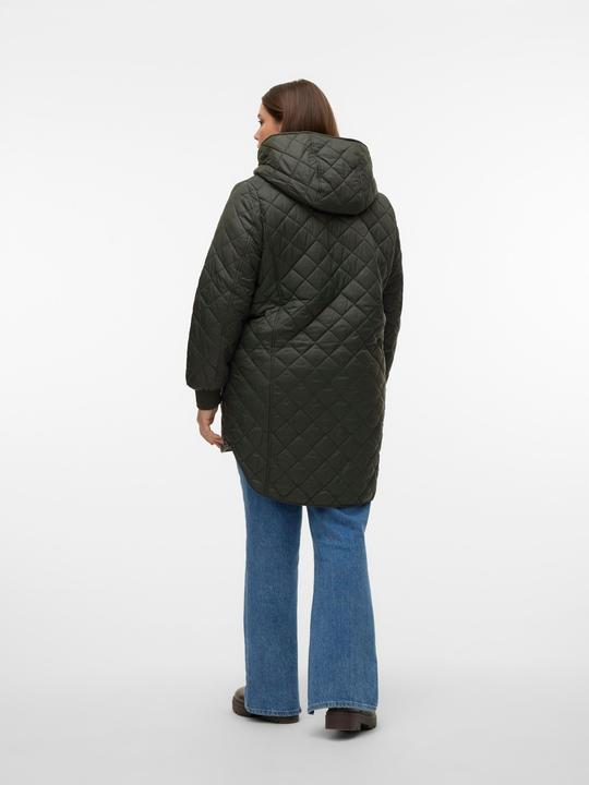 Actual product image Vero Moda VMHAYLE HOOD 3/4 JACKET CUR EXC Coat (48)