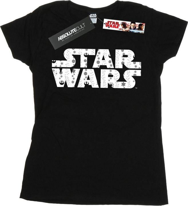 Star Wars Christmas Logo TShirt (L)