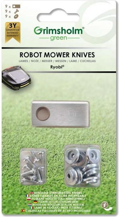 Actual product image NoName Knife for Ryobi Roboyagi (Mowing robot, Lawn mower blades + replacement blades garden machinery)