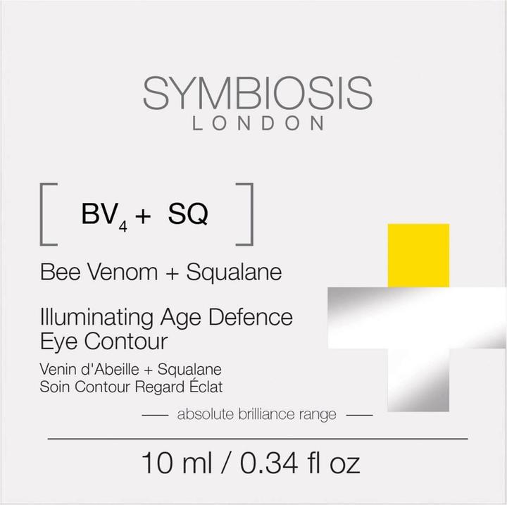 Image du produit Symbiosis Venin d'abeille + Squalane) Anti-âge rafraîchissant pour le contour des yeux (10 ml, Crème 24h)