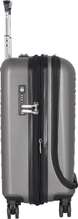 Immagine prodotto Delsey Segur 2.0 Valigia a mano 55 cm - Grijs (43 l, Bagaglio a mano (fino a 50 litri))
