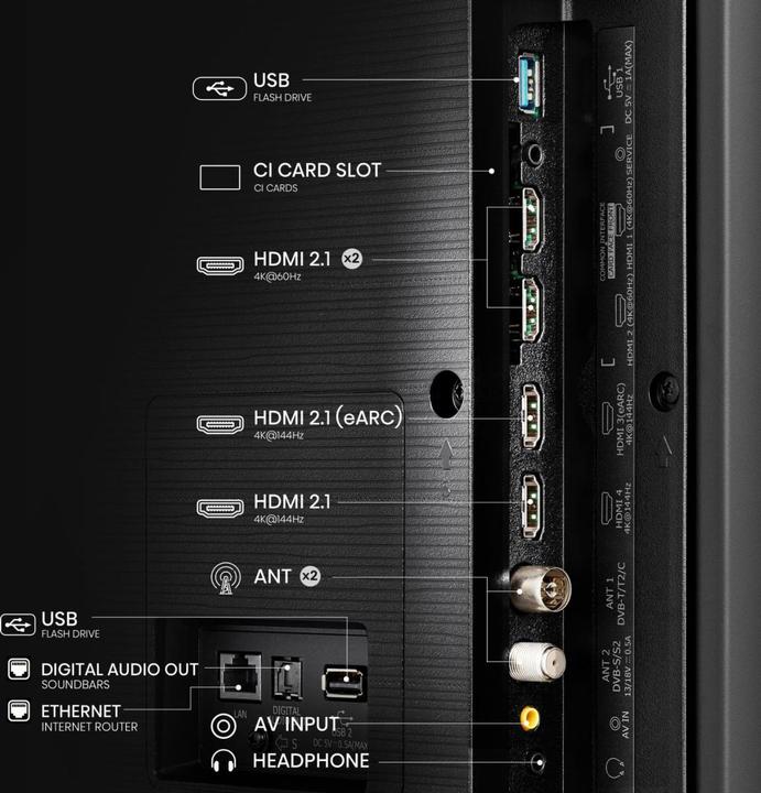Produktbild Hisense TV 100E7NQ PRO (100", E7NQ, QLED, 4K)