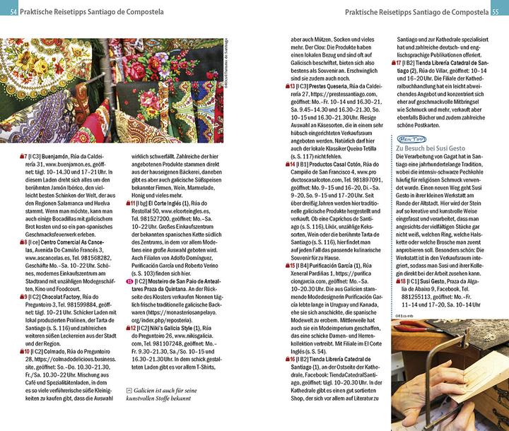 Produktbild CityTrip Santiago de Compostela und A Coruña (Deutsch, Markus Bingel, 2023)